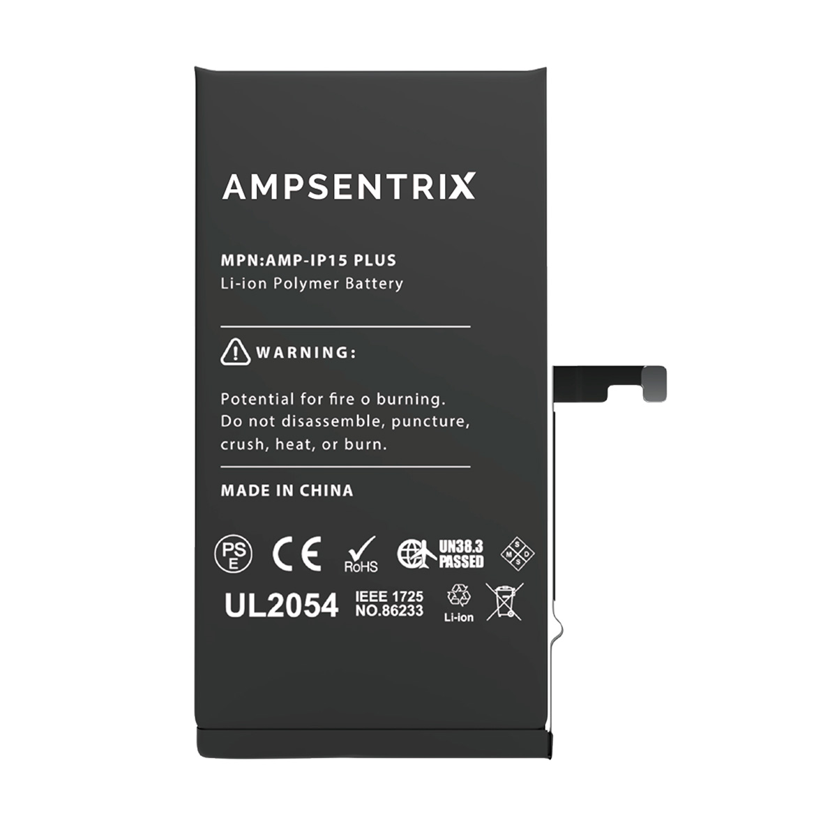 Bateria Ampsentrix Plus iPhone 15 Plus